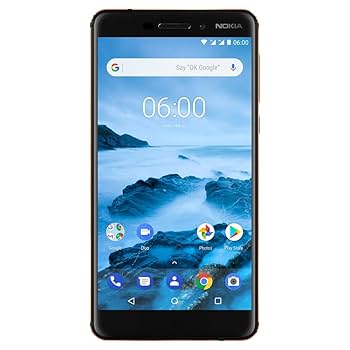 スマートフォン本体 Nokia 6.1 Plus Dual-SIM TA-1103 (64GB,Bl Nokia 6.1 Plus TA-1103 Dual Sim 64GB 5.8